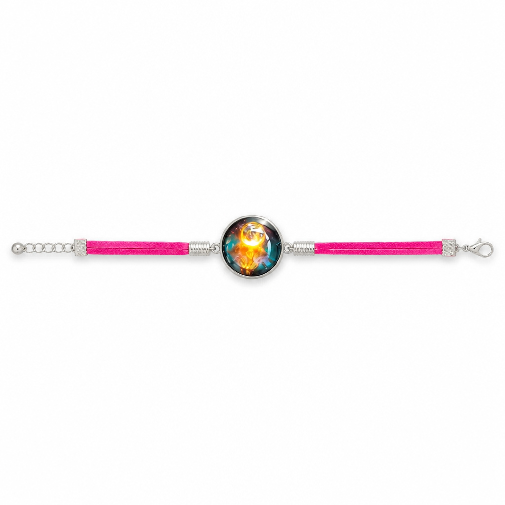 Bracelet Cabochon – Dragon de Feu