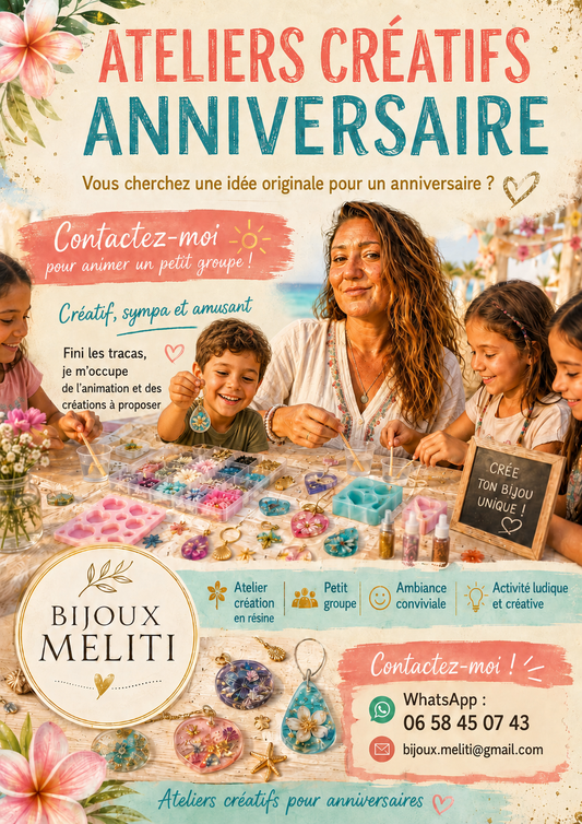 🎉 Anniversaire créatif – 9 à 12 enfants –