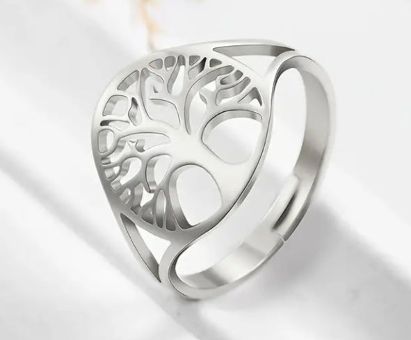 Bague Arbre de Vie en Argent
