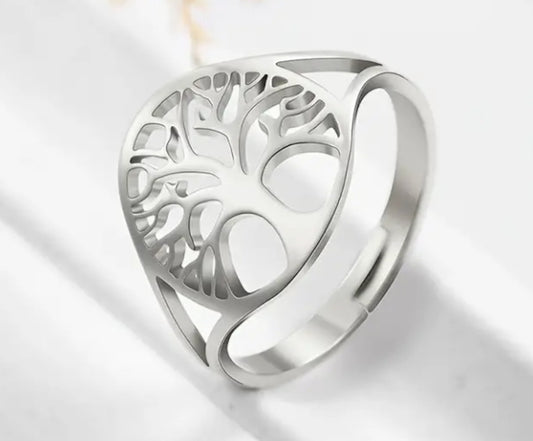 Bague Arbre de Vie en Argent