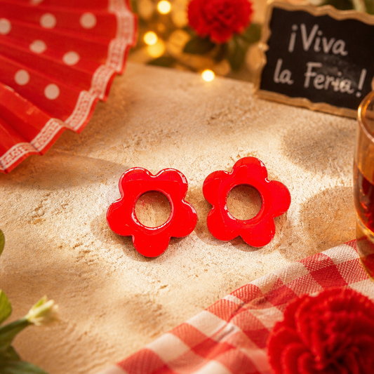 Pampilles Fleur Rouge