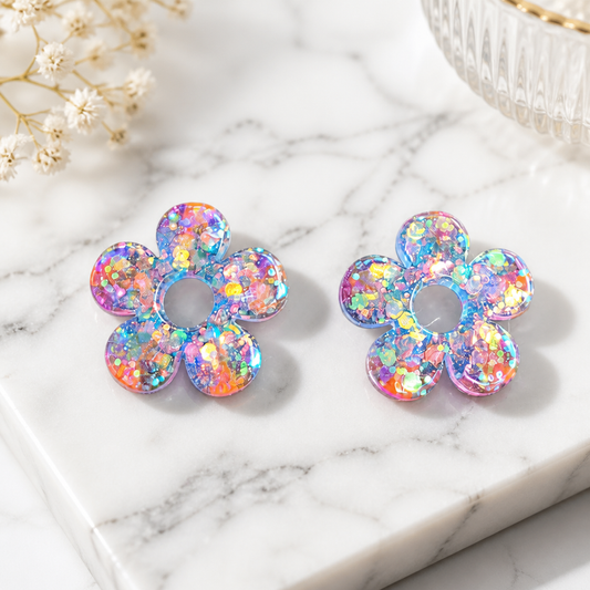 Boucles d'oreilles LED ZEPPELINE – Aurore Scintillante