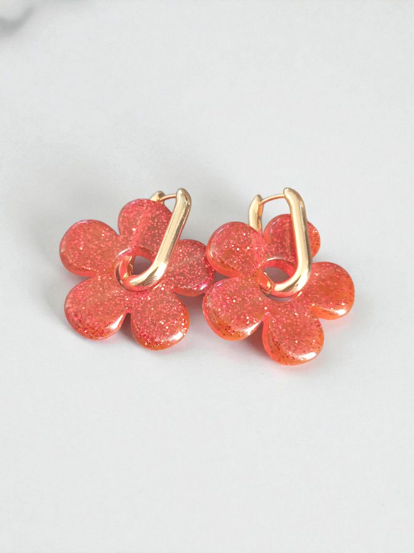 Boucles d’oreilles Fleur Pétillante –  Scintillante
