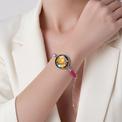 Bracelet Cabochon – Lune Mystique